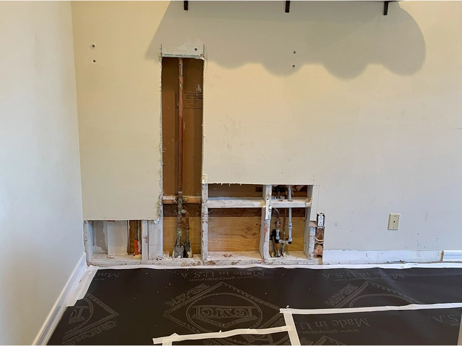 HVAC Drywall Repair